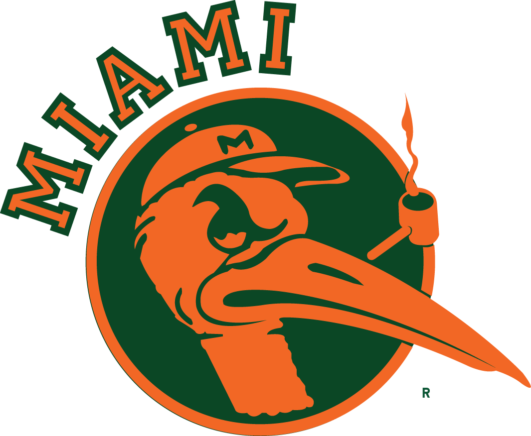 Miami Hurricanes 1949-1965 Alternate Logo DIY iron on transfer (heat transfer)